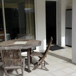 Terrasse gîte la Rhune Ainhoa Pays Basque